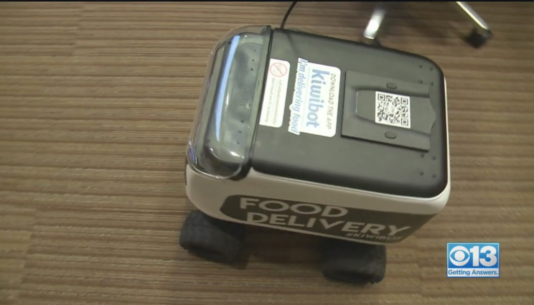 Forget Postmates And Grub Hub, Sacramento Is Testing Food Delivery Robots