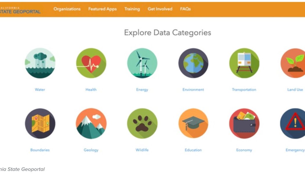 California releases interactive, public Geoportal database