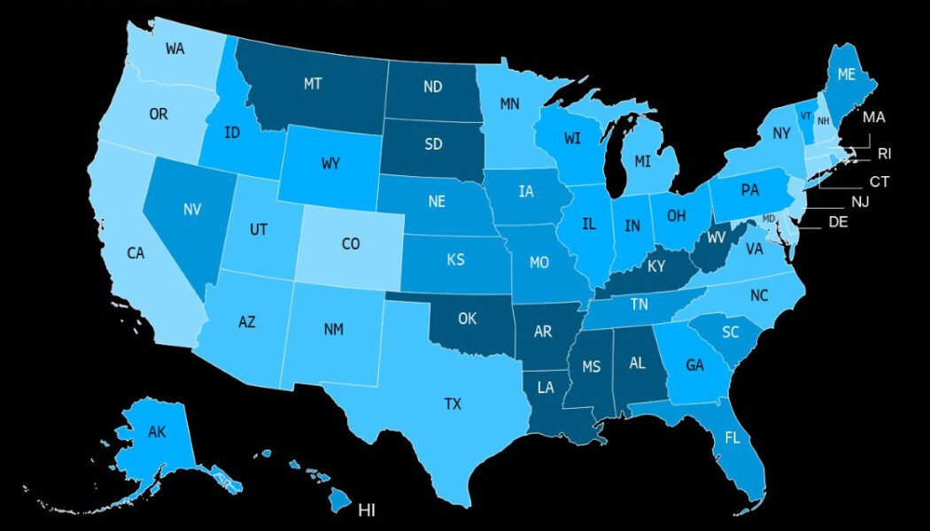 California, Massachusetts Rank as Most Innovative States