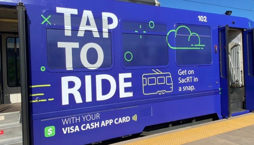 Sacramento light rail in open-loop contactless first for California
