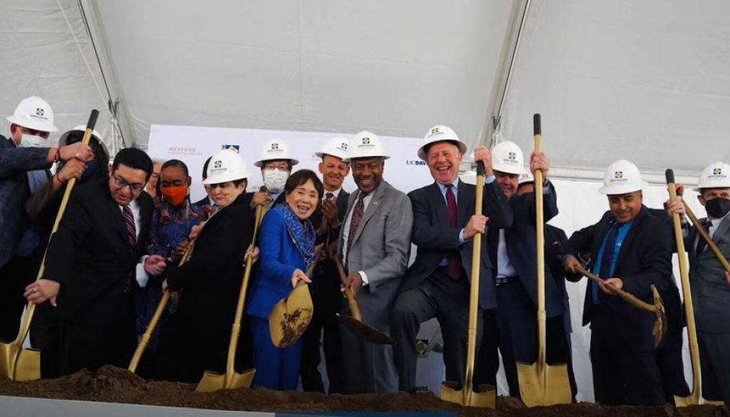 CITY AND UC DAVIS CELEBRATE GROUNDBREAKING ON AGGIE SQUARE INNOVATION CAMPUS