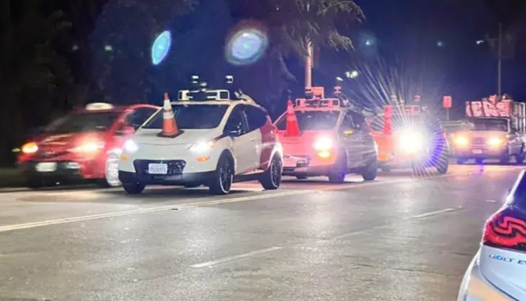 Anti-robotaxi protestors take novel approach to make their voices heard