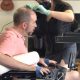 A neural brain implant provides near instantaneous speech