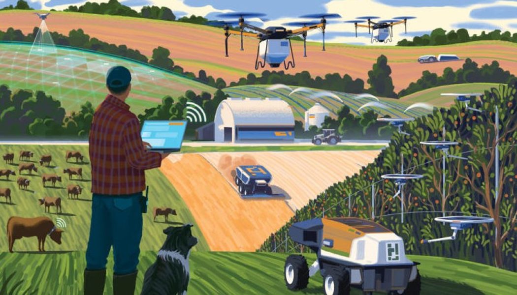 Drones, AI and Robot Pickers: Meet the Fully Autonomous Farm