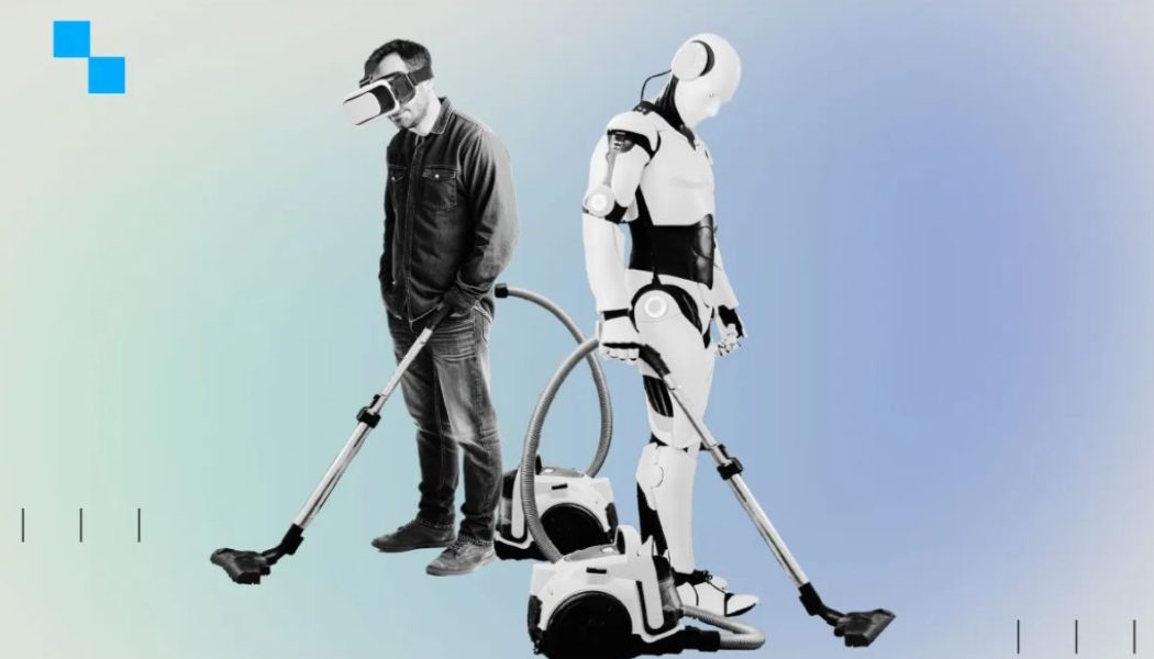 The gig workers who are training humanoid robots at home